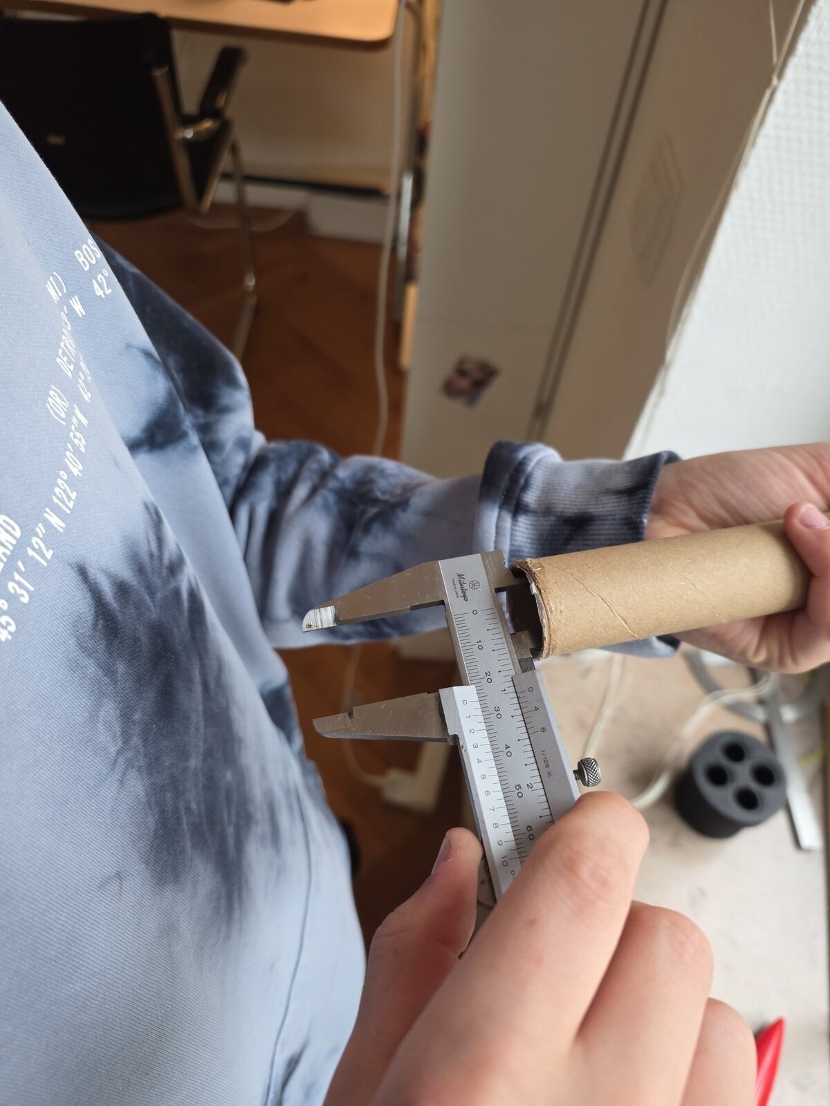 Durchmesser messen mit dem Messschieber